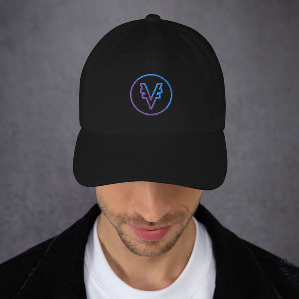 Dad hat V logo