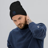 Embroidered Beanie V logo