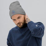 Embroidered Beanie V logo