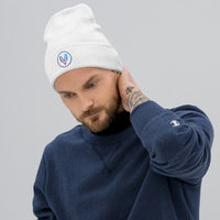 Embroidered Beanie V logo