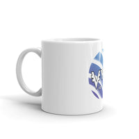 White glossy mug Vyfi