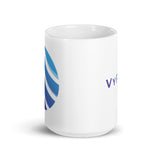 White glossy mug Vyfinance